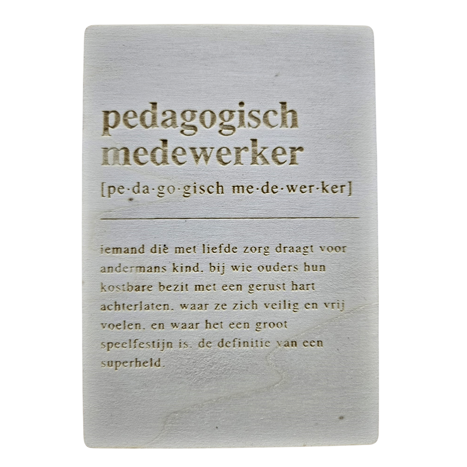 Pedagogisch Medewerker