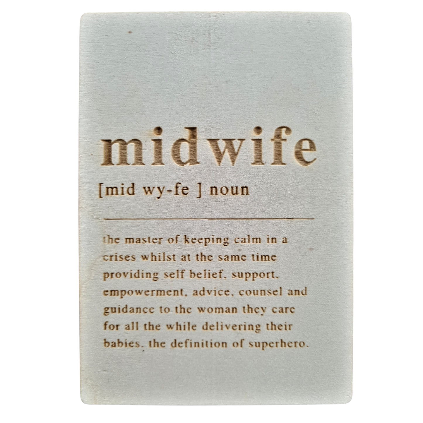 Bedankje Midwife