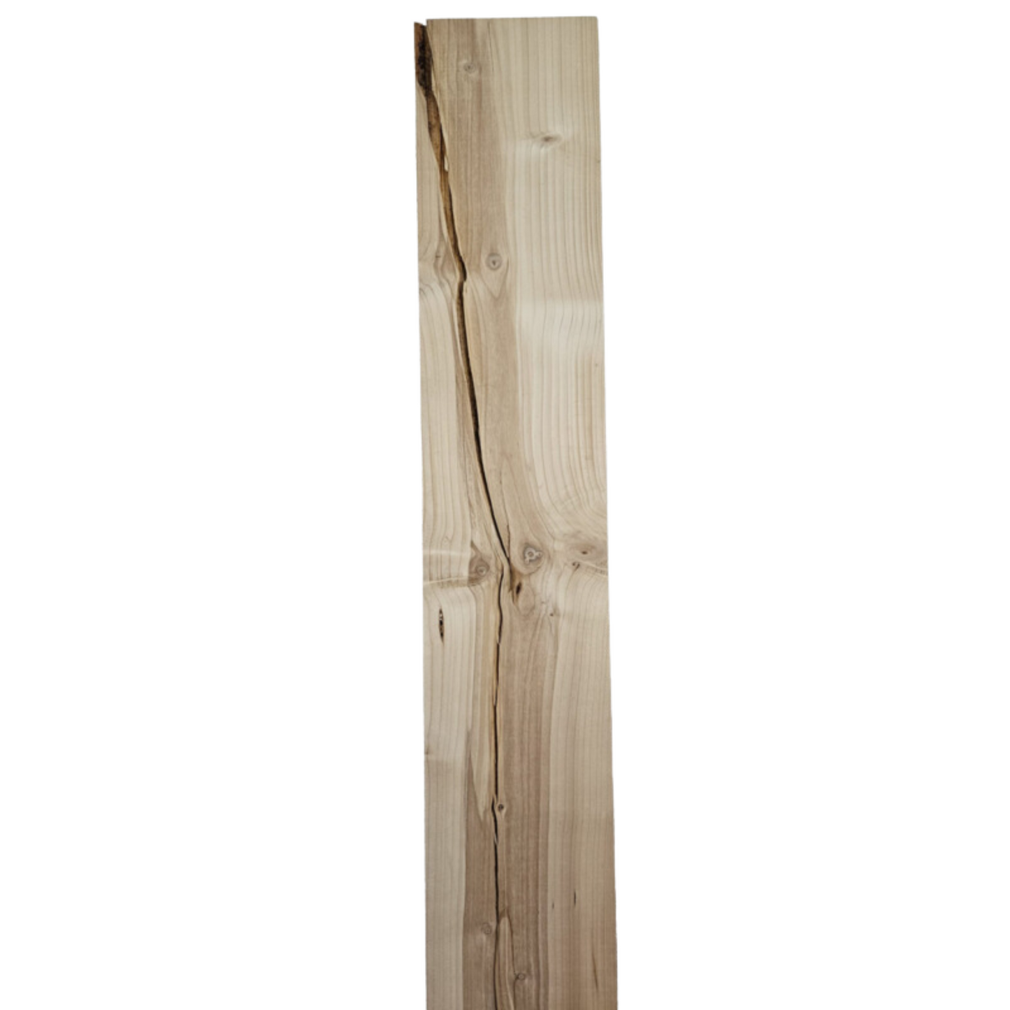 Groeimeter 200cm Steigerhout - Scheuren in het hout en unieke kleur