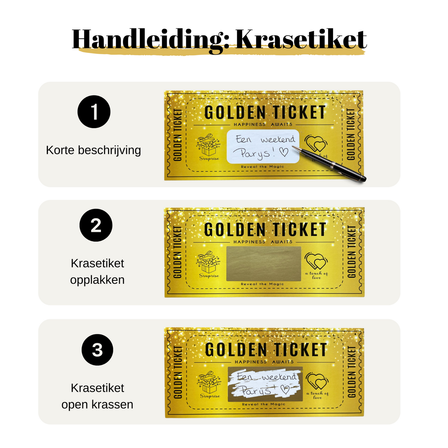 Golden Ticket 2x