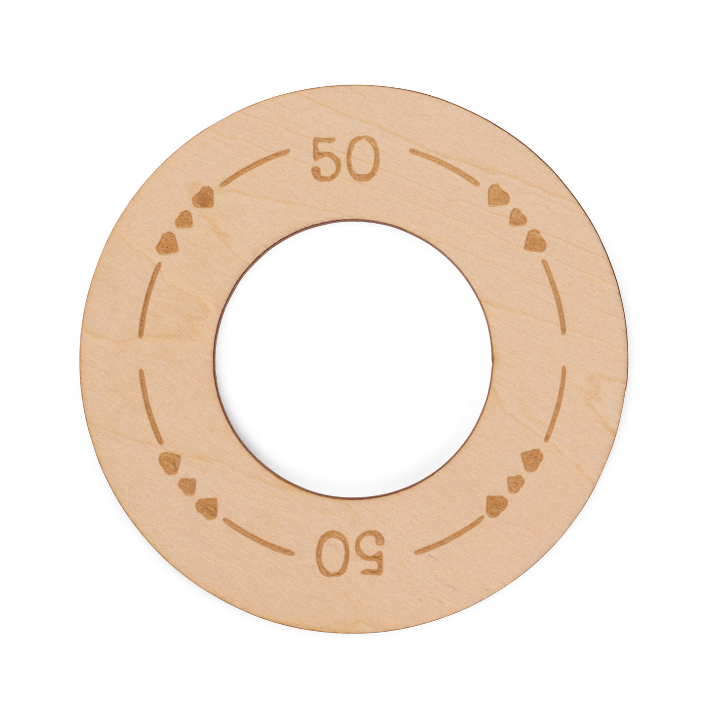 Kastverdeler Hartjes Circel Set 50 - 98